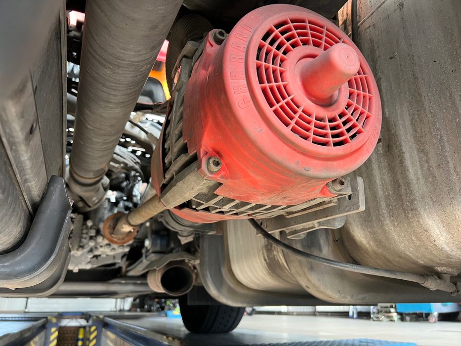 Kompresor wydmuchowy do cysterny