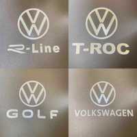 Подсветка двери проекция VW T-roc golf 7 8 Skoda