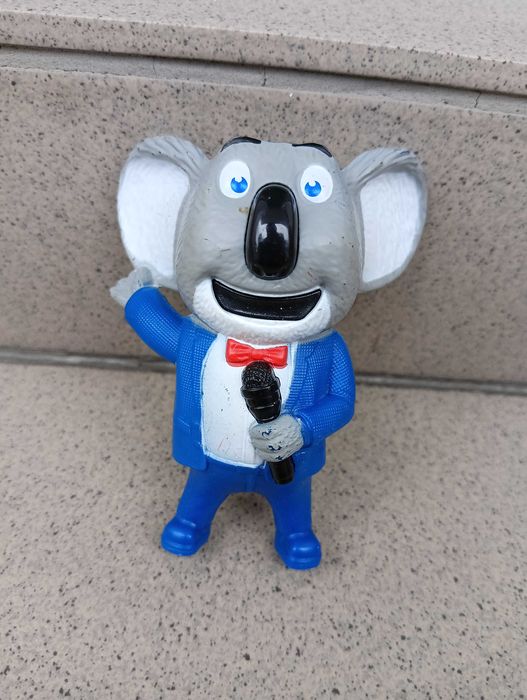 Maskotki i figurka z bajki SING i SING 2 – Buster Moon i Meena Johnny