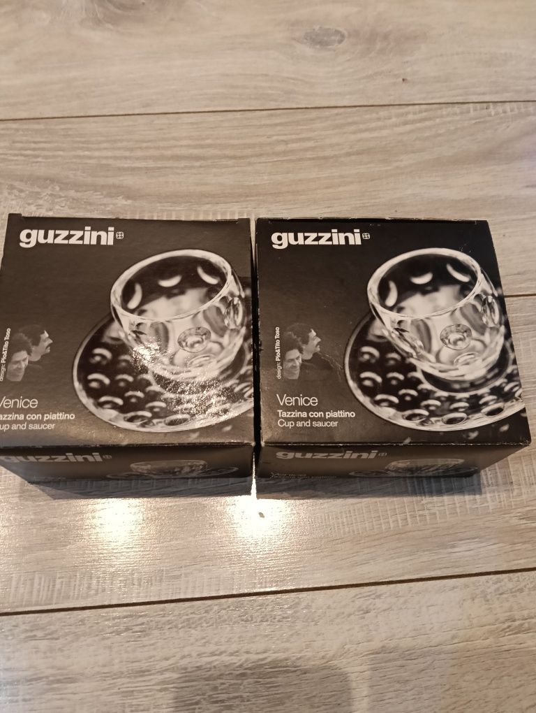 2 filiżanki ze spodkiem do espresso