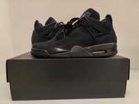 Jordan4Air4RetroBlack CatUnisexTrampki R.44
