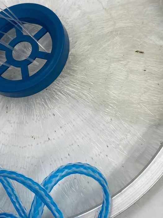 Rzutka sieciowa 238cm z aluminiową obręczą oczka o rozmiarze 2cm