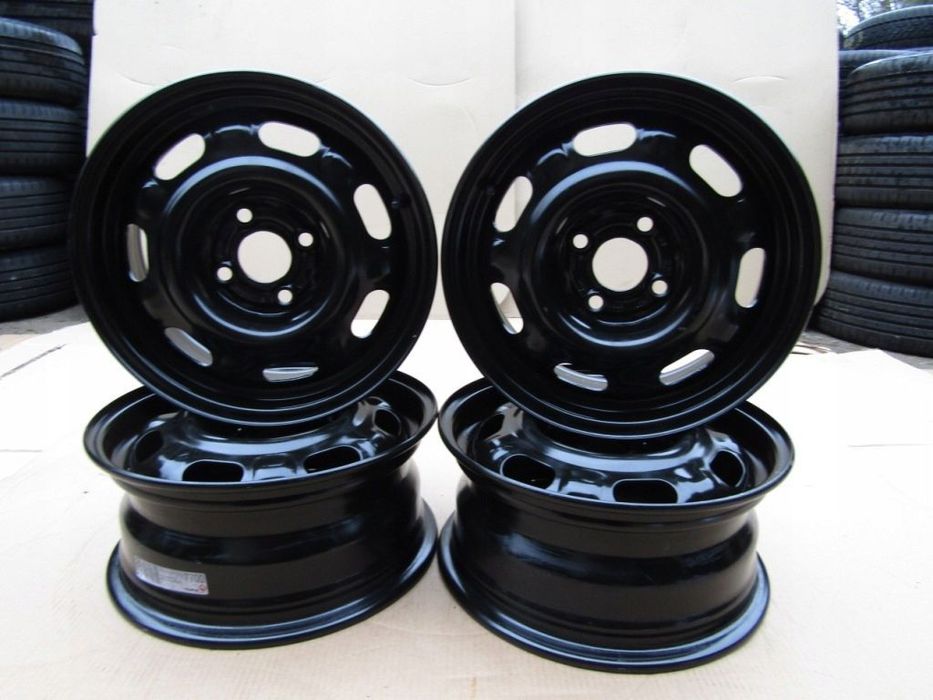4x Felgi 14 VW Caddy Golf I II III Lupo Seat Arosa Ibiza 6j 4x100 ET43