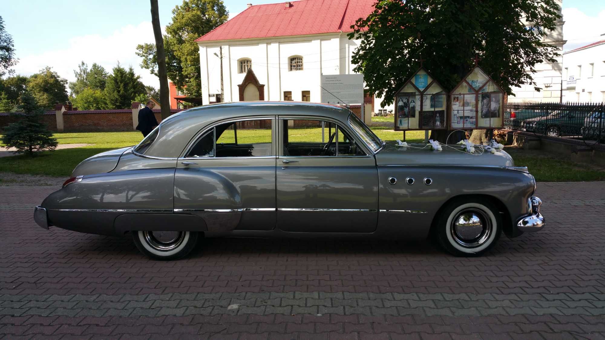 Zabytkowy samochód, limuzyna, auto do ślubu BUICK SUPER EIGHT,  JAGUAR