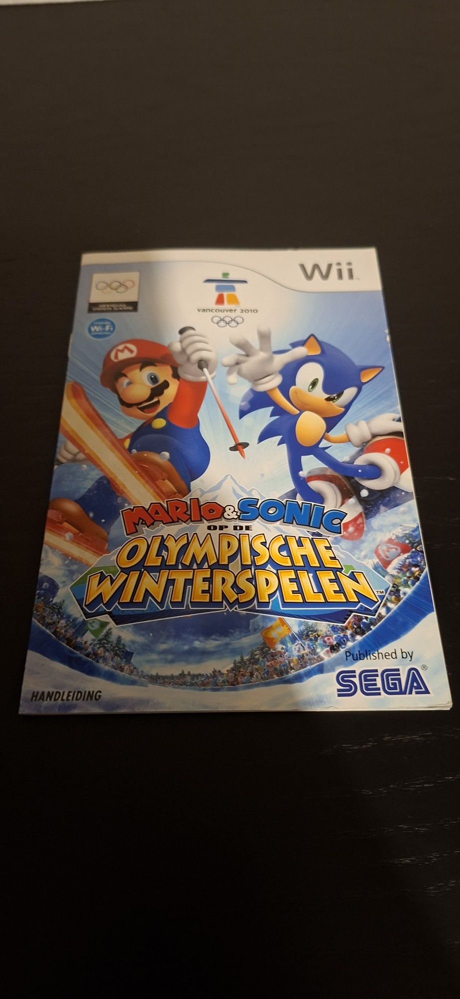Mario & Sonic at the Olympic Winter Games Nintendo Wii completo