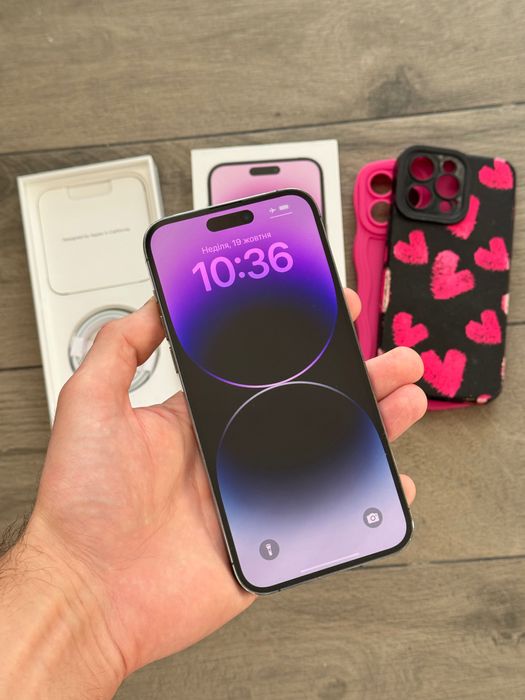 Продам iPhone 14 Pro Max 128GB Deep Purple Neverlock