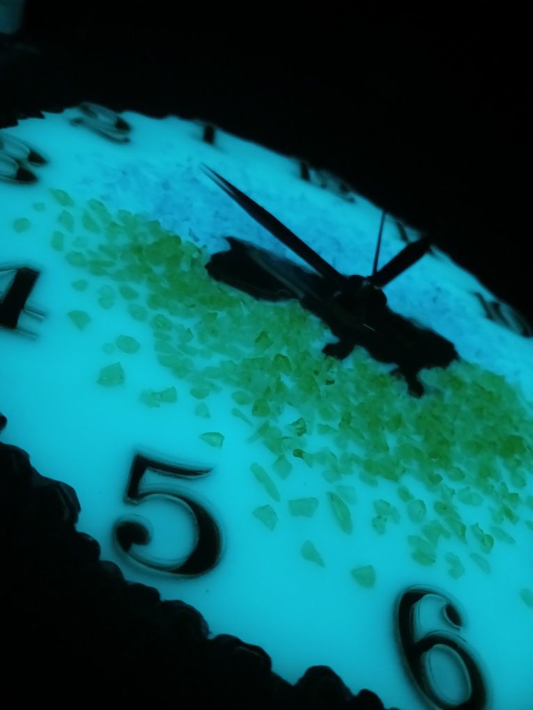 Годинник ручної роботи настенные часы светятся Украина из эпоксидной