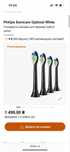 Насадки для звукової зубної щітки Philips Sonicare Optimal White