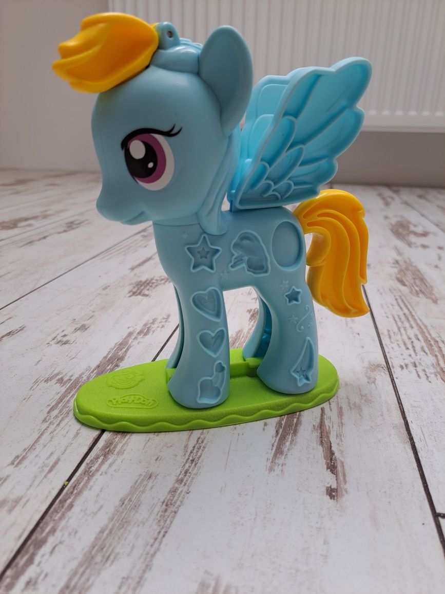 Play Doh Little Pony Rainbow Dush