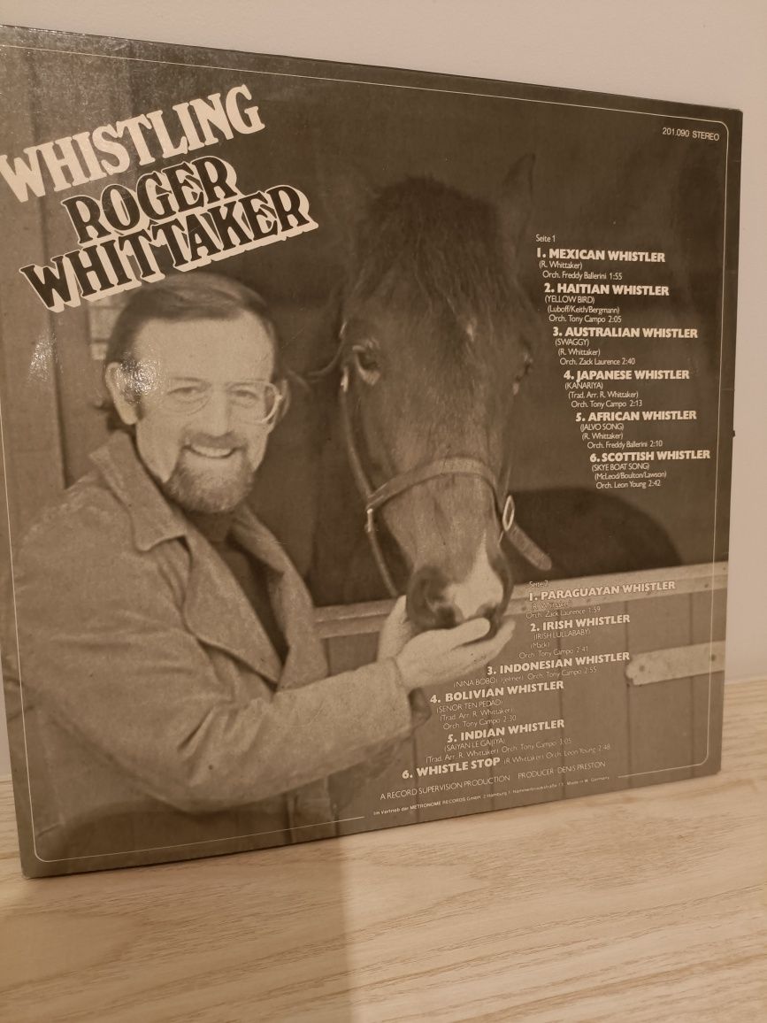Roger Whittaker – Whistling Roger Whittaker winyl