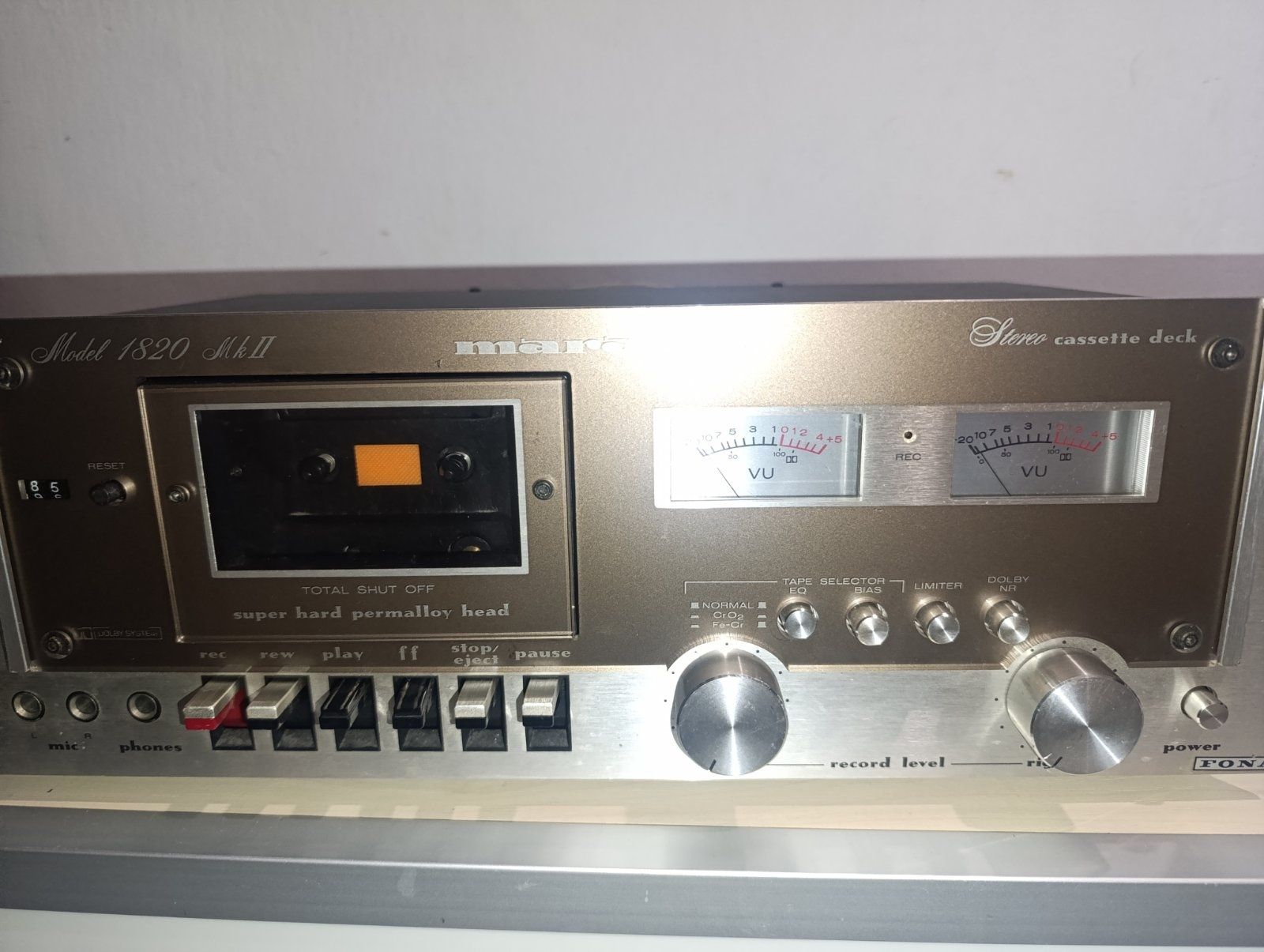 Магнитофон marantz модель 1820 mk, коллекционный