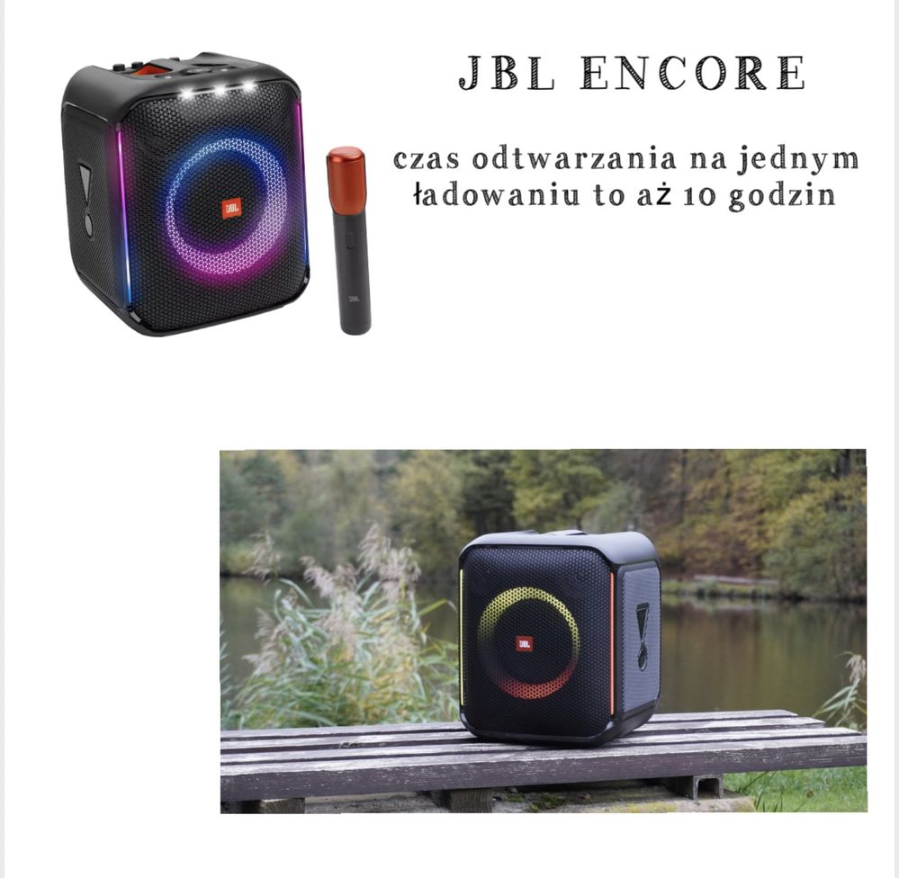 JBL partybox 1000, JBL encore, głośniki, oświetlenie , wytwornica dymu