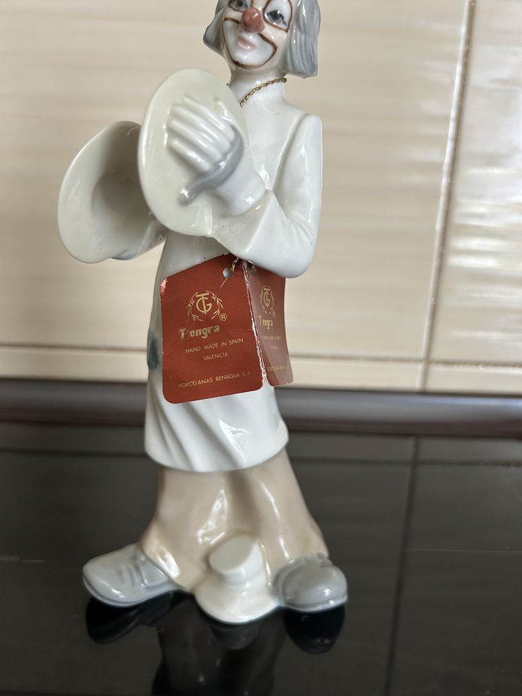 Porcelanowa figurka klaun Tengra Valencja nr.A7