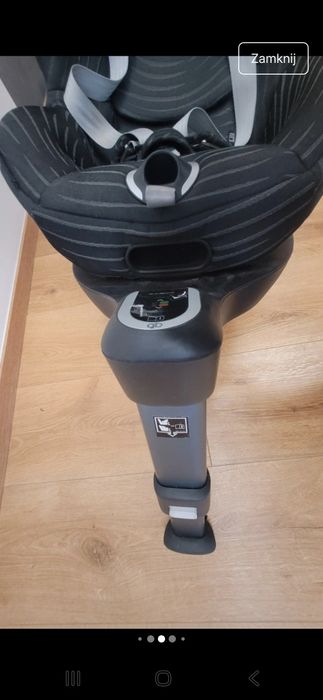 Fotelik obrotowy vaya i-size