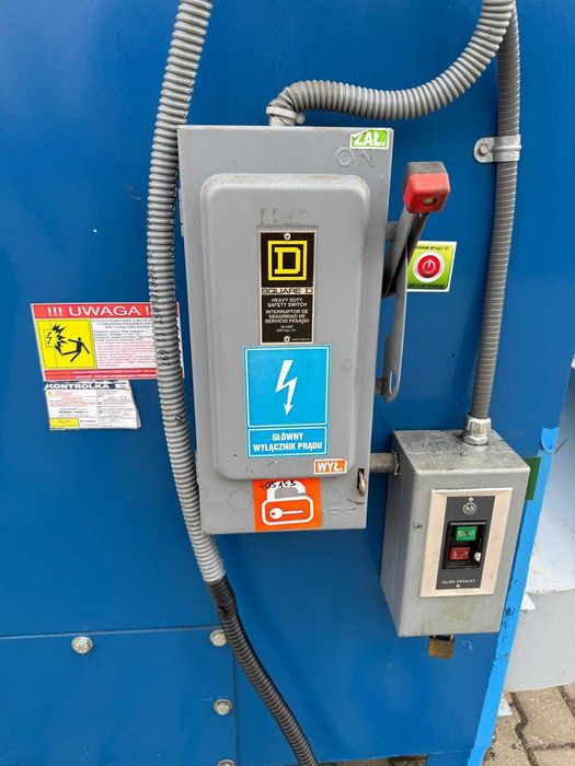 Odciąg mgły olejowej z maszyn CNC, filtr , separator Donaldson Torit