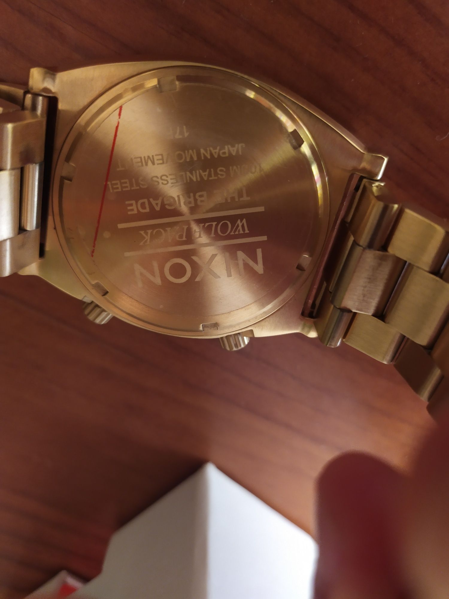 NIXON Men's Brigade Stainless Steel Japanese