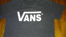 T shirt vans cinzenta escura