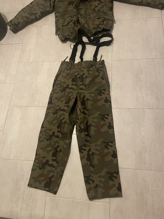 Kurtka moro wojskowa goratex + spodnie wojskowe r. S/M meskie