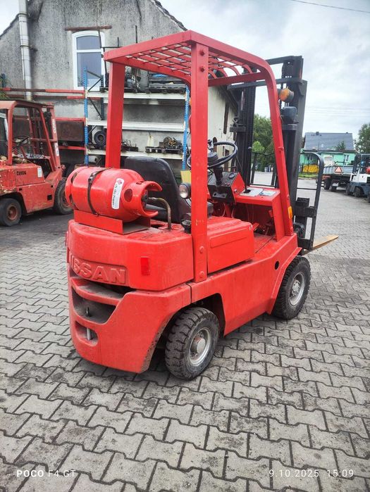 Wózek widłowy Nissan 1,5 Tony LPG Pompowane Terenowy Toyota Linde TCM