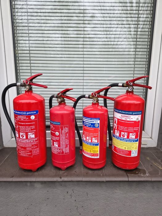 Gaśnice 4 kg i 6 kg
