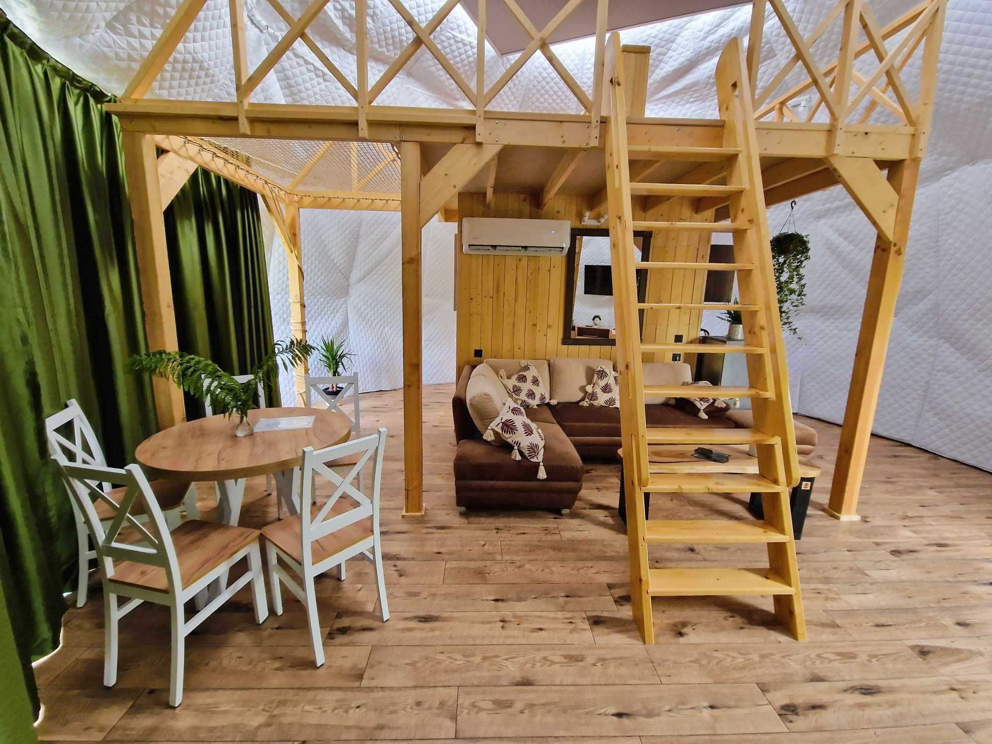Glamping nas stawem, camping, nocleg, basen, natura