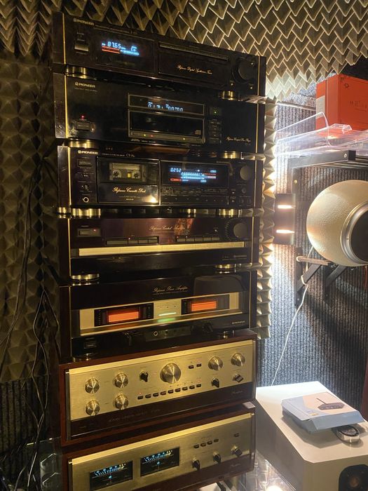 Pioneer Urushi komplet HighEnd caly zestaw topowych elementów wieży