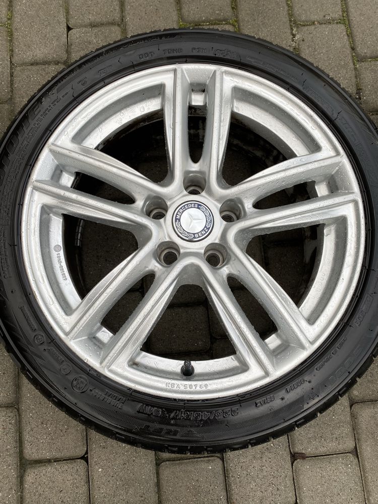 Alufelgi 5x112 17 cali Mercedes W124 C klass E klass opony 225/45/17