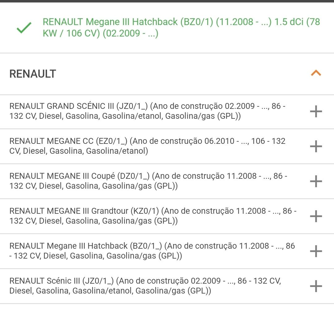 Transmissão Renault Megane 3 / Megane CC /  Scenic 3 / Grand Scenic 3