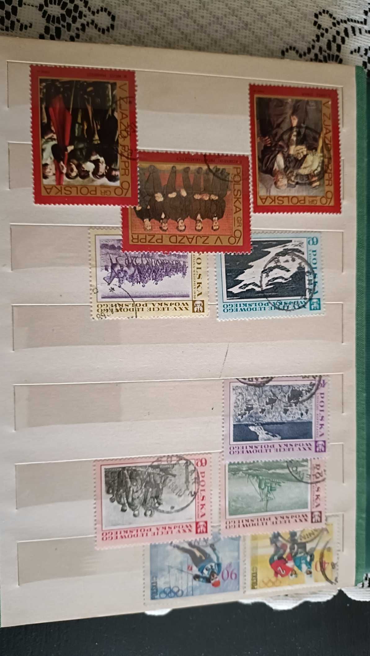 Klaser znaczków pocztowych 21 stron