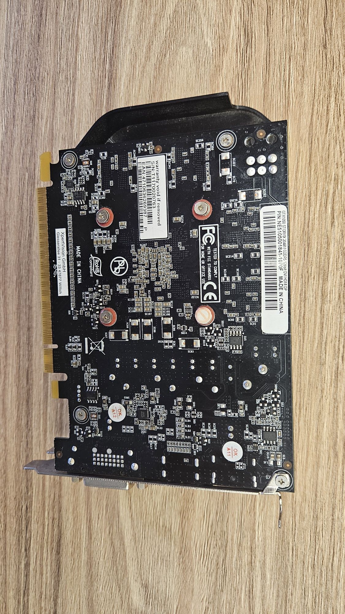 Palit GeForce GTX 1050 StormX 2GB GDDR5 128bit