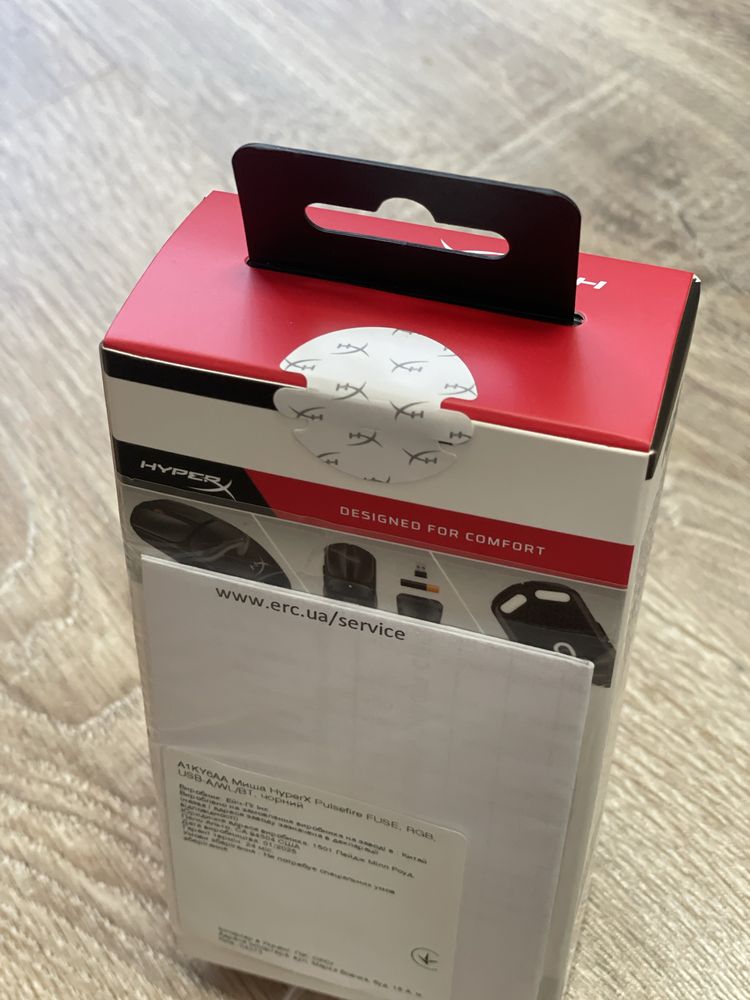 Мишка HyperX Pulsefire Fuse Wireless/Bluetooth Black (A1KY6AA)