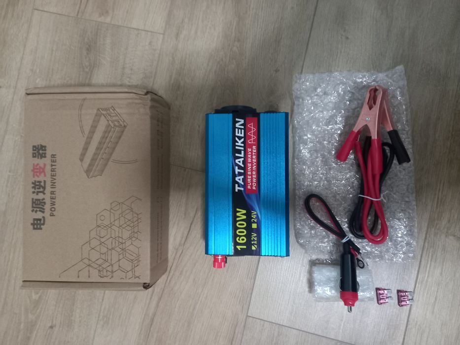 Інвектор, перетворювач напруги  220 х 12В Tataliken з систим синусом