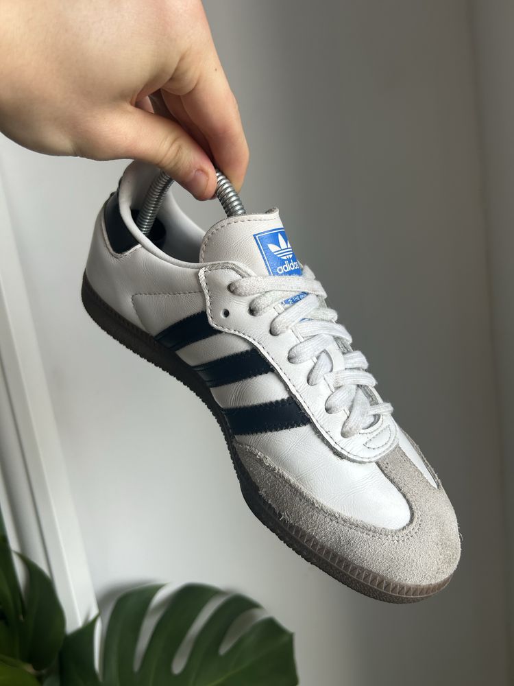 Buty Adidas Samba Og White Black w rozmiarze 37.1/3