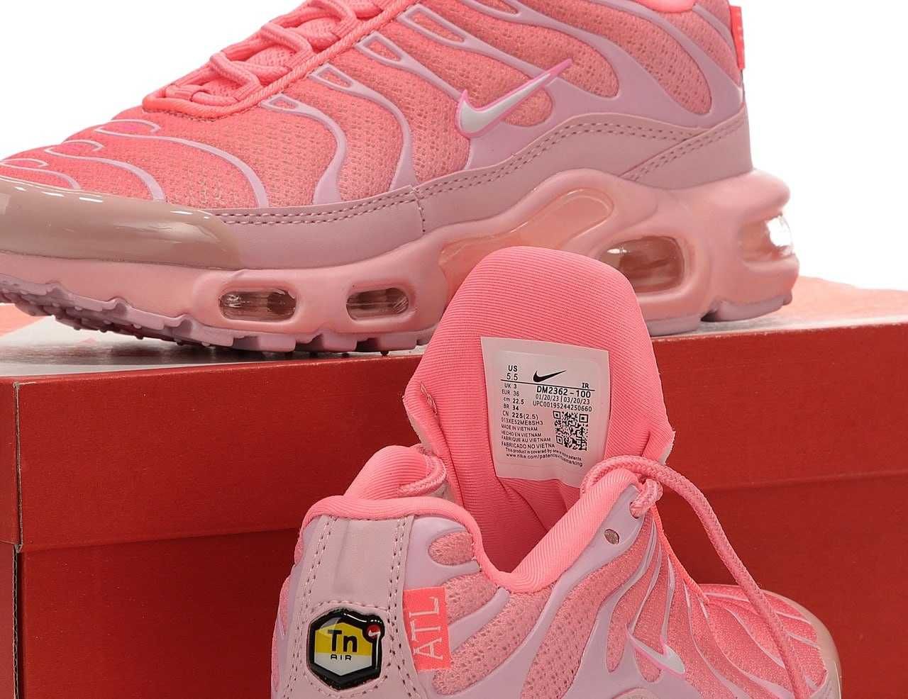 Женские кроссовки Nike Air Max Plus TN Pink 36-40 Новинка Весны! Топ