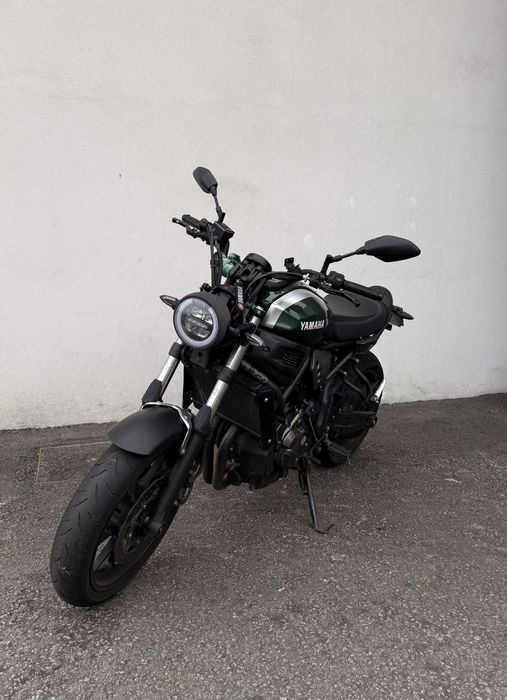 Yamaha XSR 700 Green