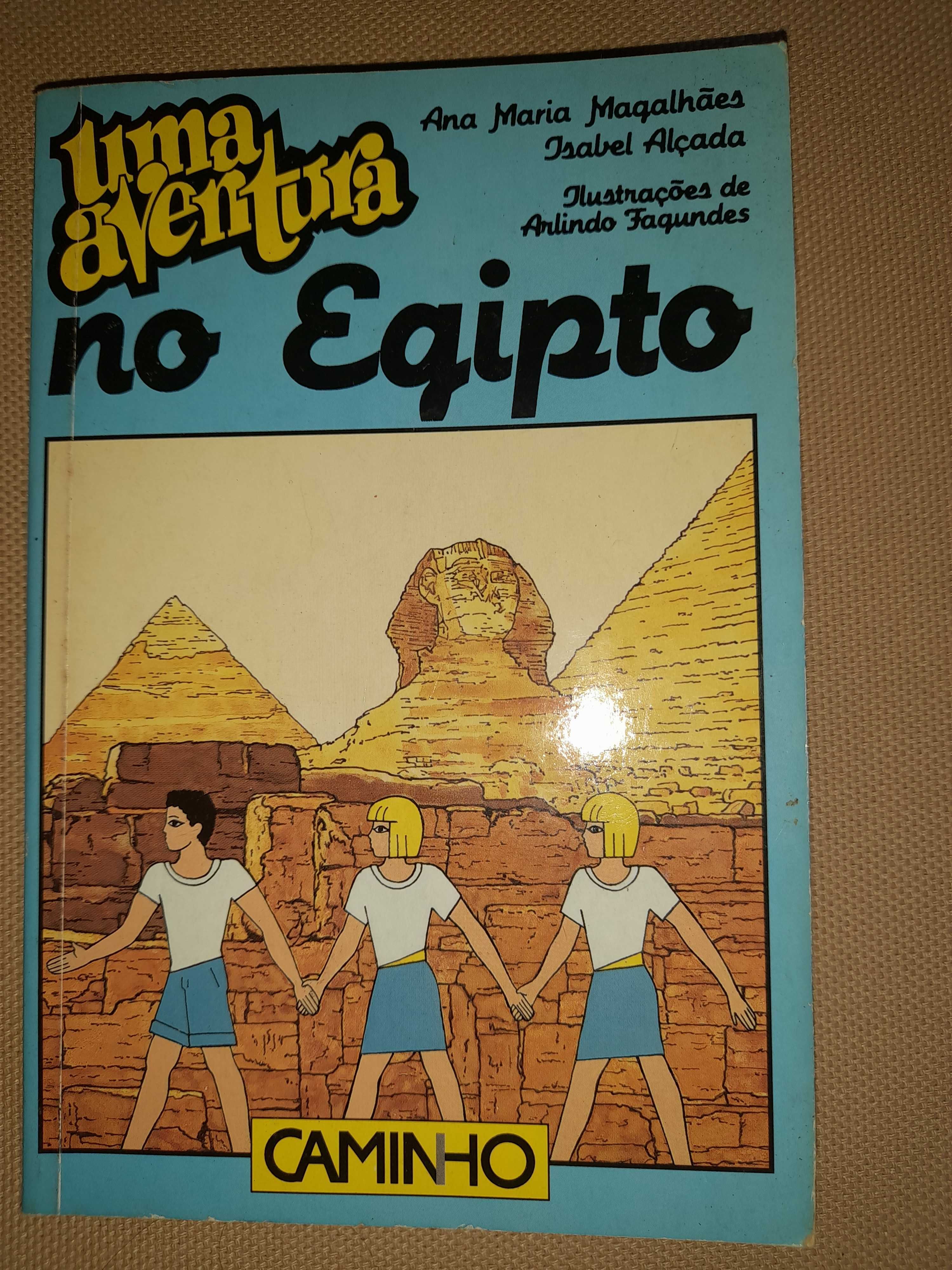 Uma aventura no Egipto. 1° edição