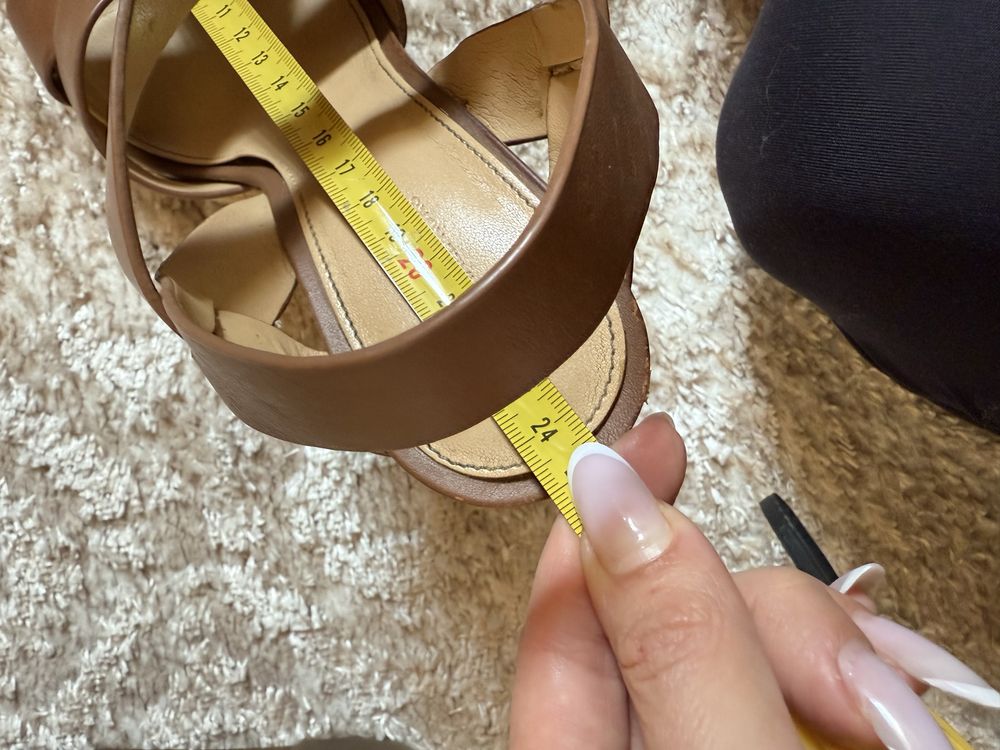 Sandały koturny na koturnie espadryle Michael kors 8.5M