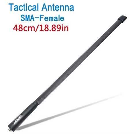 Antena taktyczna ABBREE CS 48cm Quansheng Baofeng SMA F