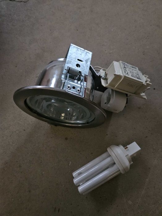 Foco downligth em inox