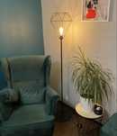 Lampa stojąca podłogowa diament retro loft – unikalny design
