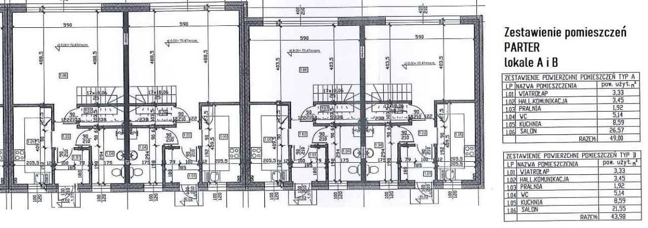 domy na sprzedaż 94-128 m2 szeregowce Łęczyca ŚWIATŁOWÓD