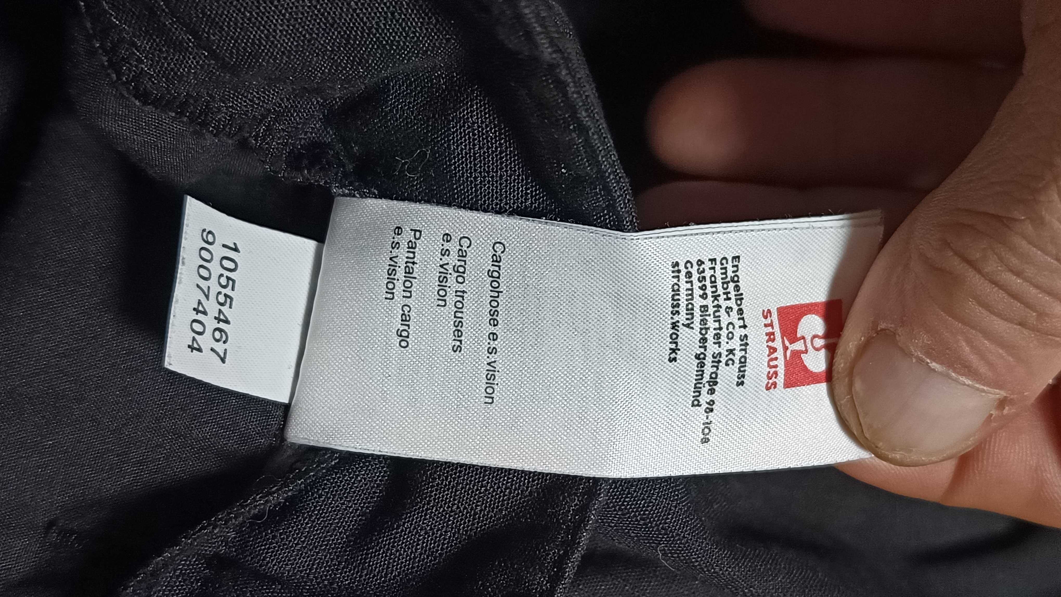 Męskie spodnie ENGELBERT STRAUSS VISION CARGO r.L(52) stan idealny