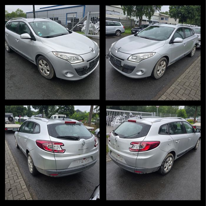 Renault Megane 3 TED69 передній бампер крило капот фара