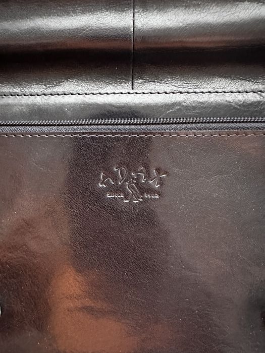 Сумка портфель шкіряна