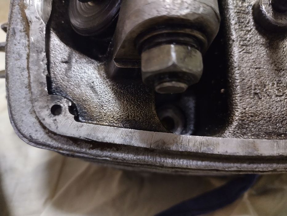 Левая головка мотоцикл МТ, МТ 10-36, МТ 10-32, Днепр