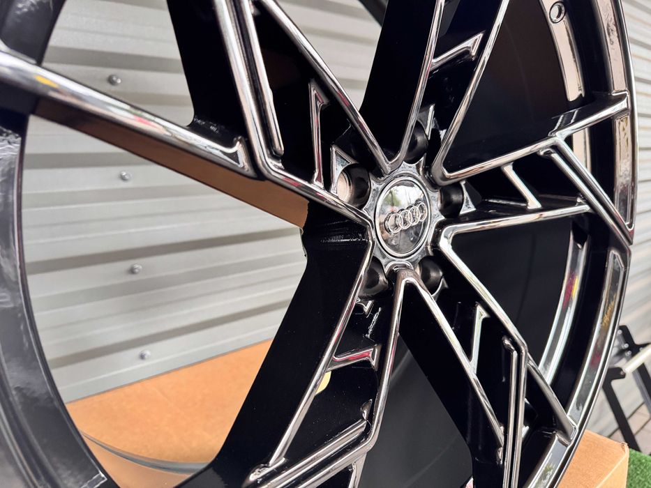 Чорні НОВІ на Q7-Q8 A8 A6 A7 Audi R21 5x112 9j et32 VW Touareg ку7 ку8