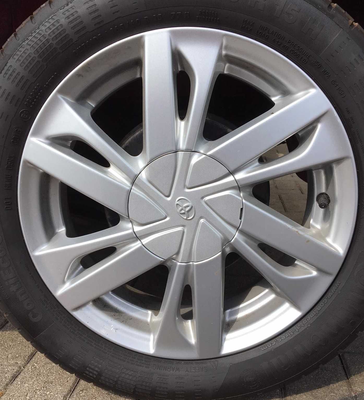 Jantes 15 4x100 Toyota Aygo