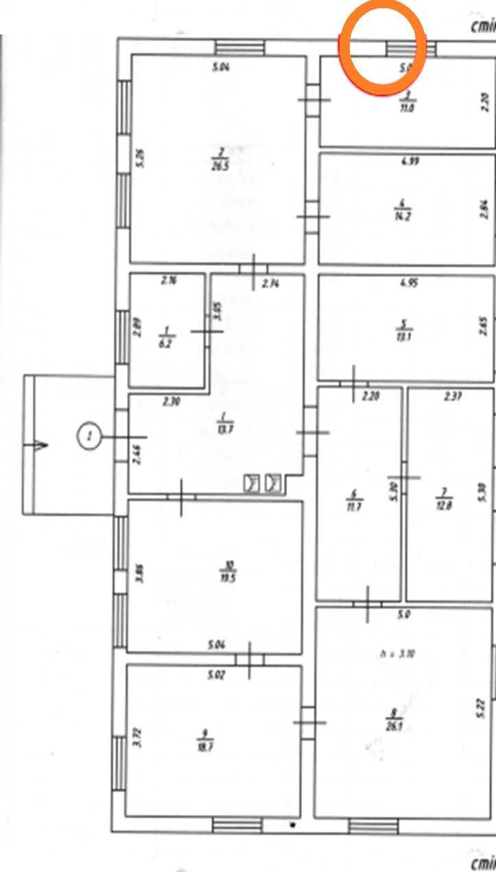 Фасад, 1 пов, 2.0 м2, вул. Полтавська, 10