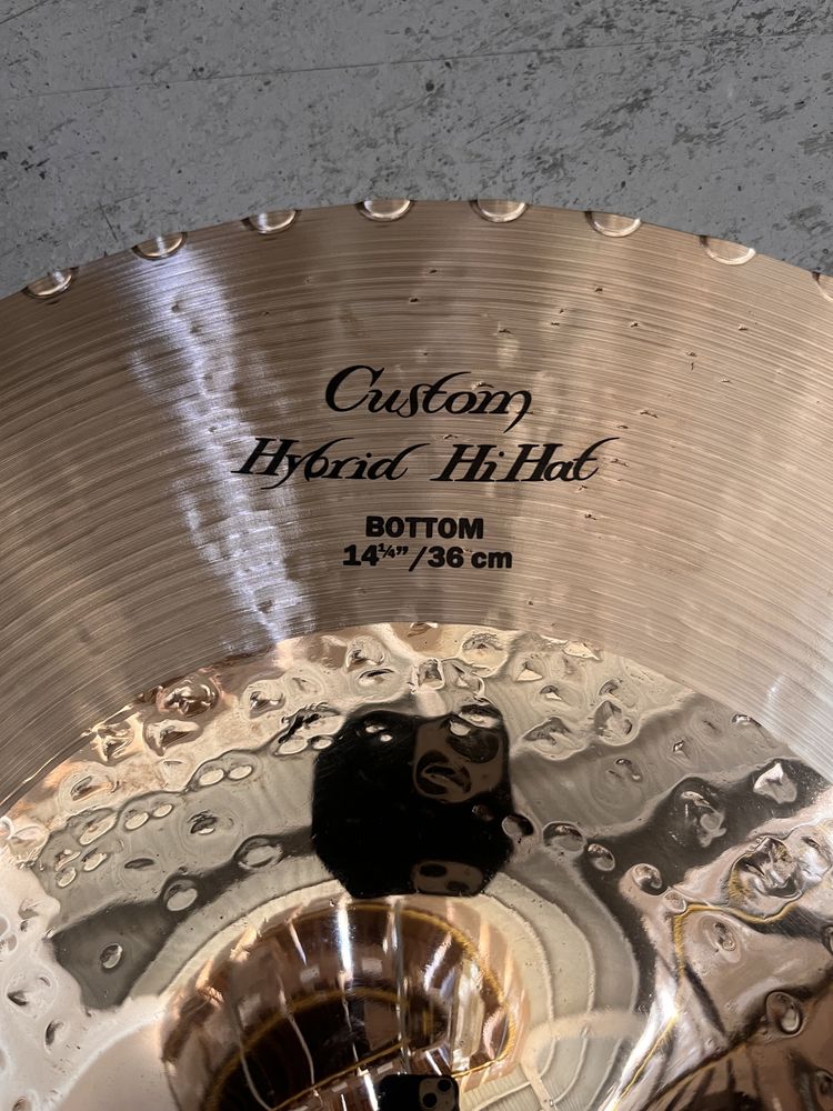 Zildjian Hi Hat k custom hybrid 14”