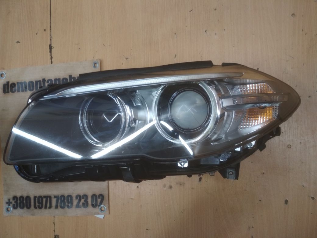 Фари BMW F10 F11 LCI фара не поворотна оптика БМВ Ф10 Ф11 рестайл